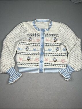Confête Sunday Up Madison Bow Cardigan Large